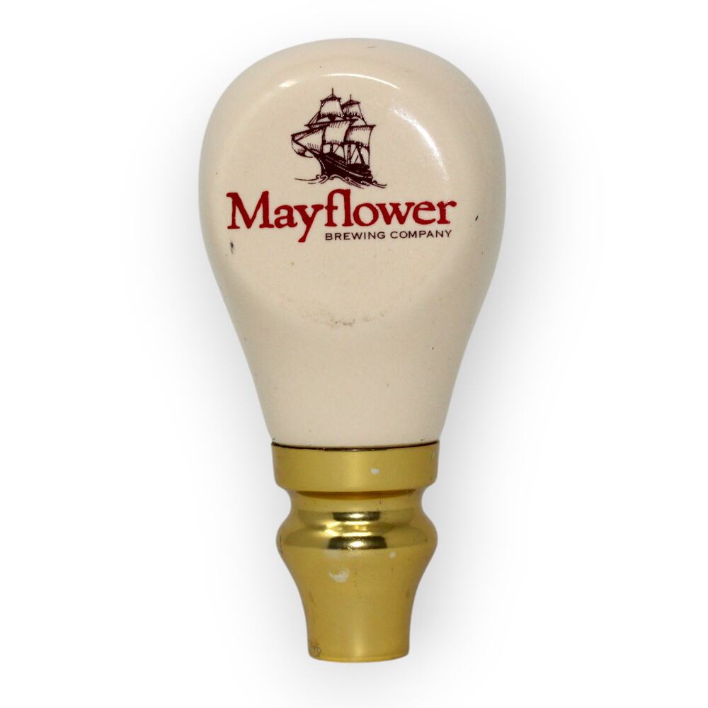 Mayflower Brewing Co Craft Draft Beer Tap Knob Handle 4.5" Plymouth MASS